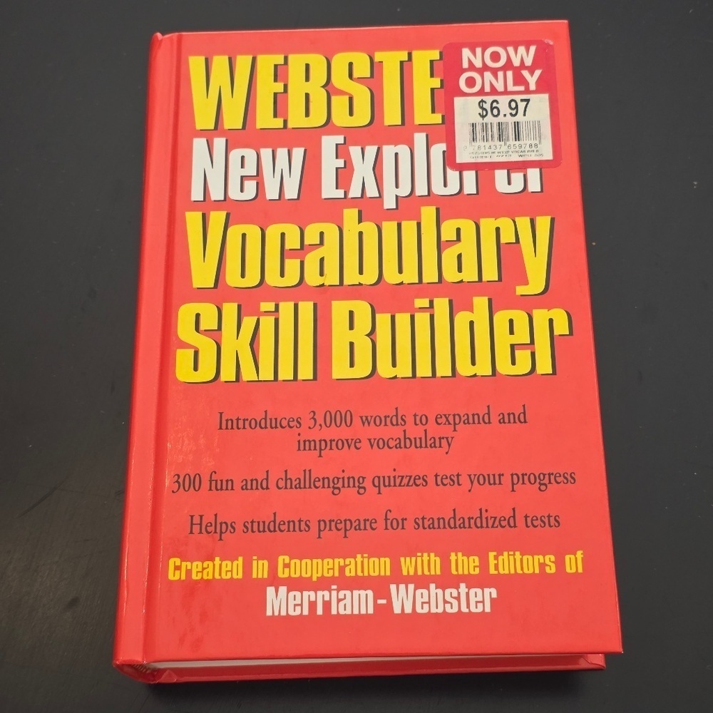 Webster New Explorer Vocabulary Skill Builder